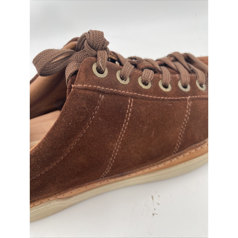 Allen Edmonds Porter City Men's Brown Suede Casual‎ Derby Sneakers 10 D - Picture 4 of 12